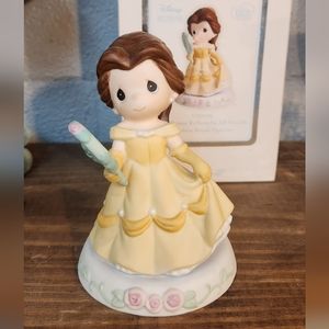 Precious Moments Disney Belle Share The Gift of Love #103005 Porcelain Figurine